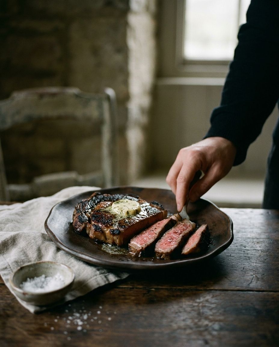 Dry-aged ribeye